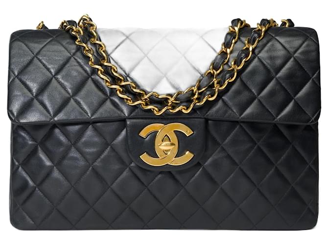 Sac Chanel Timeless/classic black leather - 101718  ref.1212665