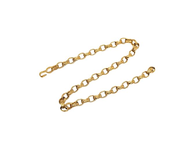 Gold Chanel CC Chain-Link Belt Golden Metal  ref.1212711