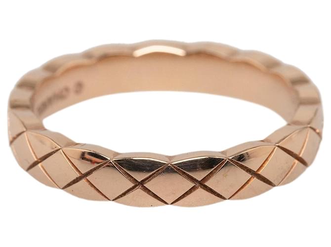 Goldener Chanel Coco Crush Ring Metall  ref.1212739