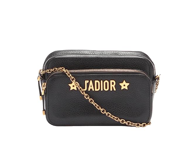 Black Dior Jadior Crossbody Leather  ref.1212799