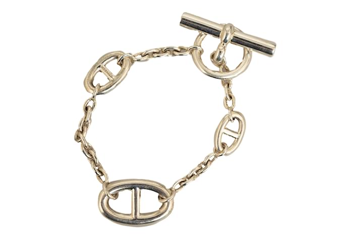 Hermès Silver Hermes Farandole Bracelet Argent Argenté  ref.1213015