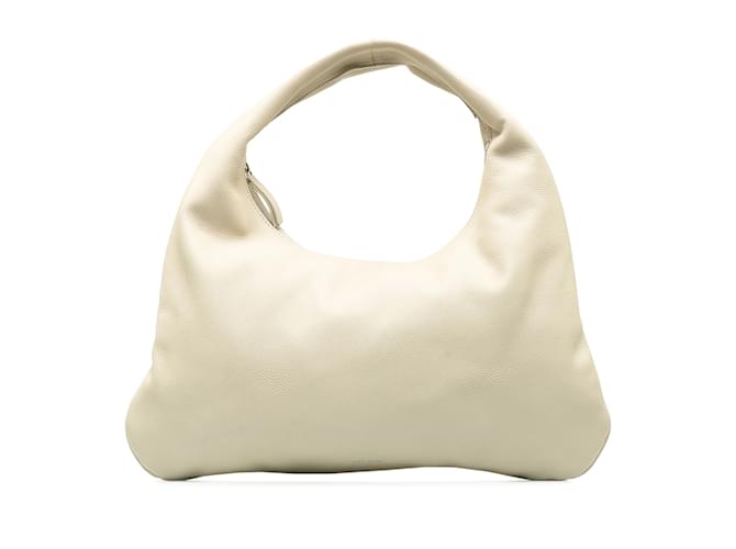 White The Row Everyday Hobo Leather  ref.1213122