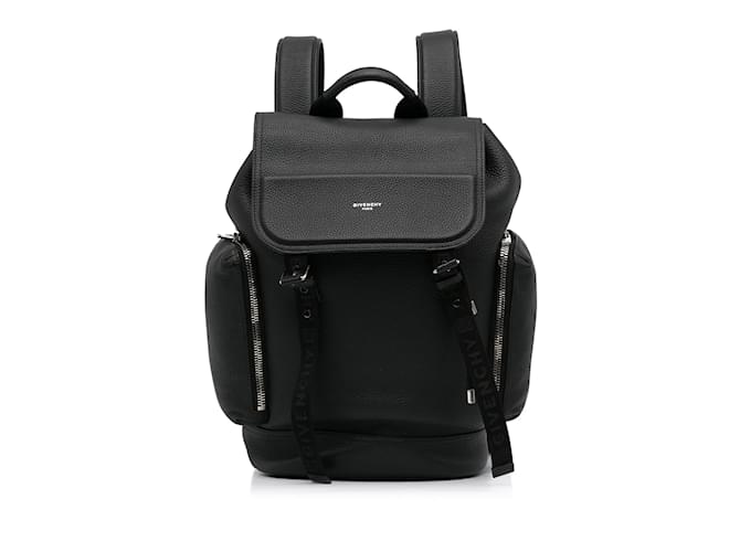 Mochila de cuero negra de Givenchy Negro  ref.1213358