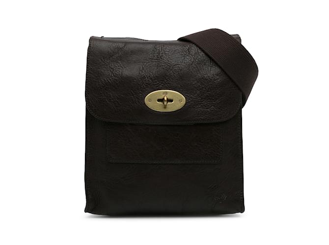Brown Mulberry Antony Crossbody Bag Leather  ref.1213401