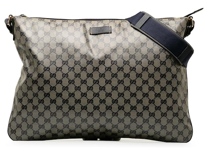 Brown Gucci GG Crystal Crossbody Bag Cloth  ref.1213461