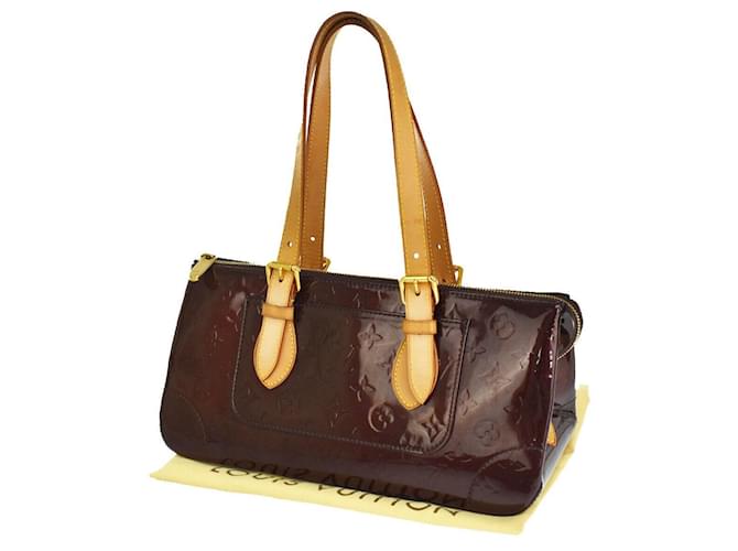 Louis Vuitton Rosewood Brown Patent leather  ref.1213576