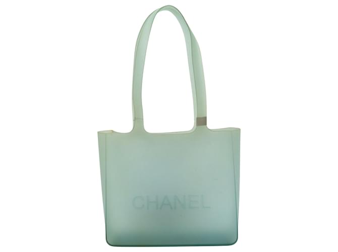 Chanel Jelly Green Rubber  ref.1213602