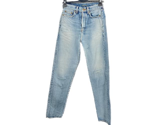 SAINT LAURENT  Jeans T.US 28 Denim - Jeans Blue  ref.1213840