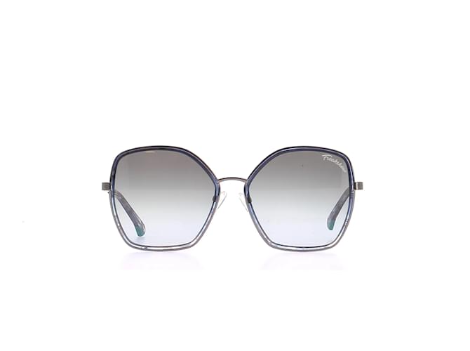 Autre Marque NON SIGNE / UNSIGNED  Sunglasses T.  metal Black  ref.1213865