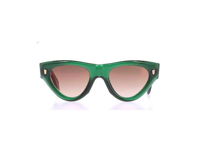 Autre Marque CUTLER & GROSS Gafas de sol T.  el plastico Verde Plástico  ref.1214100