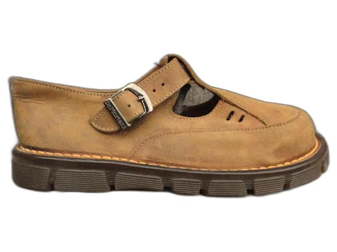 Dr. Martens sandes Dr Martes Yellow Leather  ref.1214157