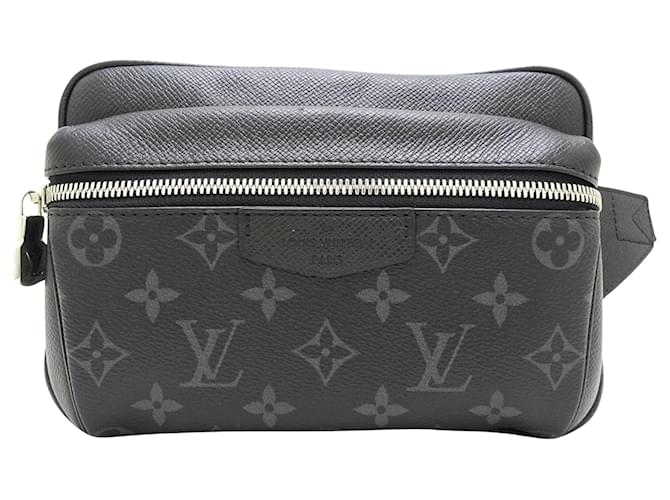 Louis Vuitton messager extérieur Cuir Noir  ref.1214414