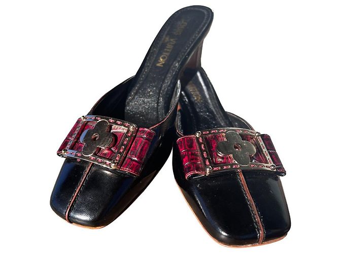 Louis Vuitton Maultiere Bordeaux Dunkelviolett
