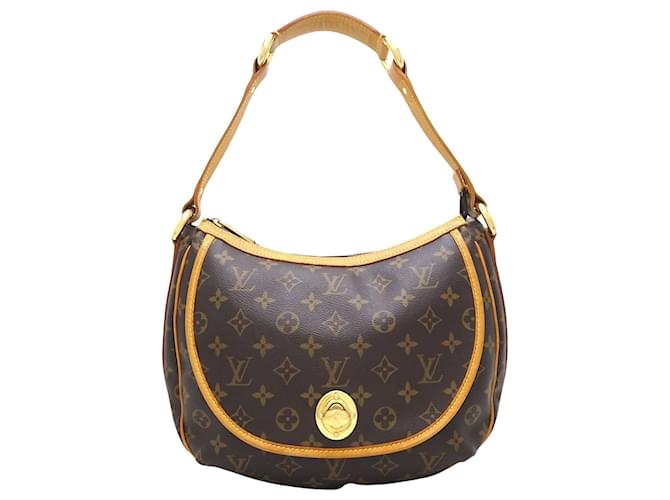 Louis Vuitton Tulum Brown Cloth  ref.1214480