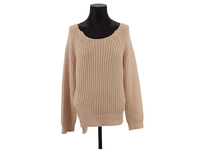 Zadig & Voltaire Pull-over Synthétique Beige  ref.1214539