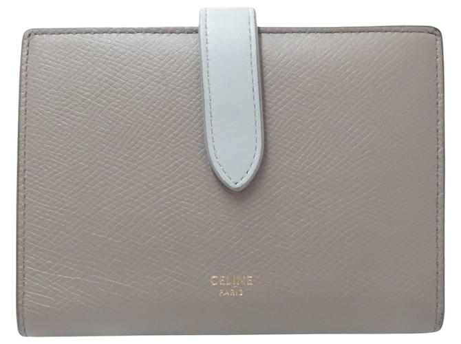 Céline Grey Leather  ref.1214664