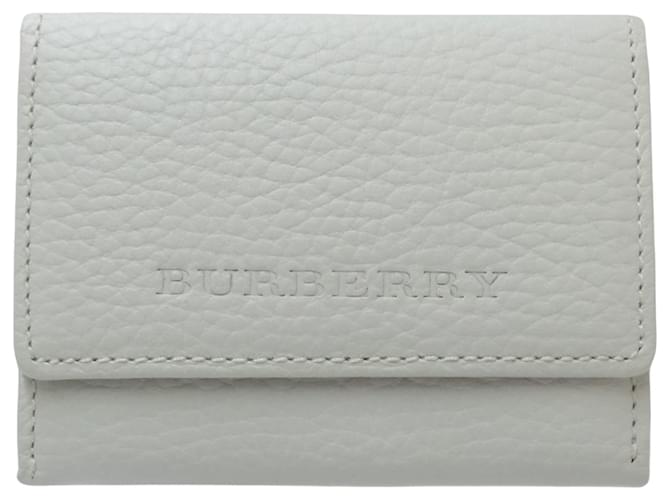 BURBERRY White Leather  ref.1214672