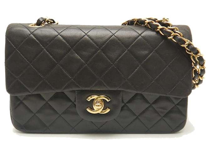 Chanel Black Leather  ref.1214682