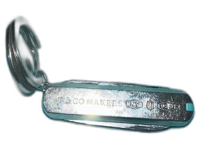 Tiffany & Co Couteau suisse Makers en argent 925 millièmes Argenté  ref.1214734