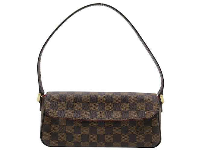 Louis Vuitton Recoleta Brown Cloth  ref.1214793