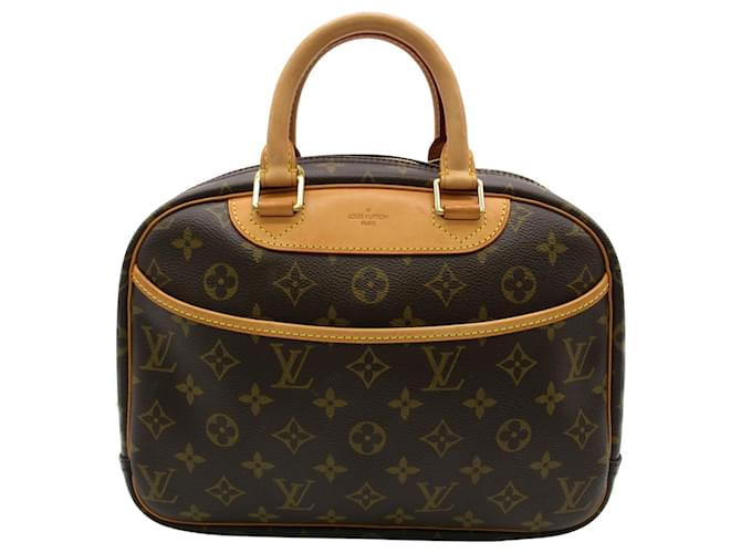 Louis Vuitton Trouville Brown Cloth  ref.1214837