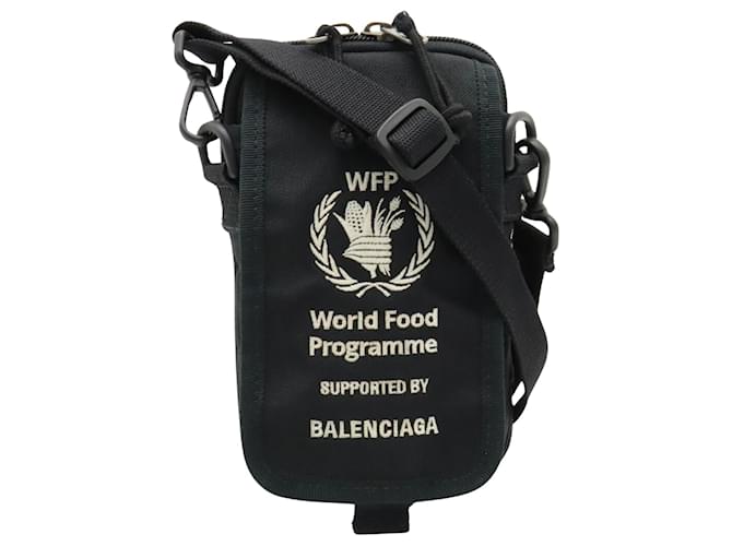 Balenciaga World food Black Cloth  ref.1214852