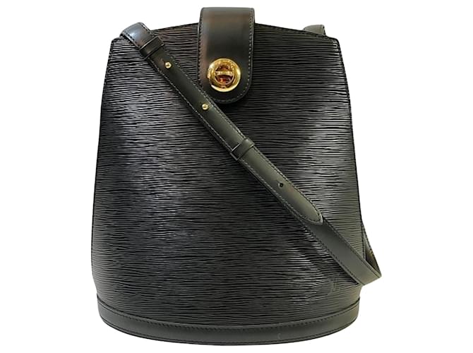 Louis Vuitton Cluny Cuir Noir  ref.1214914