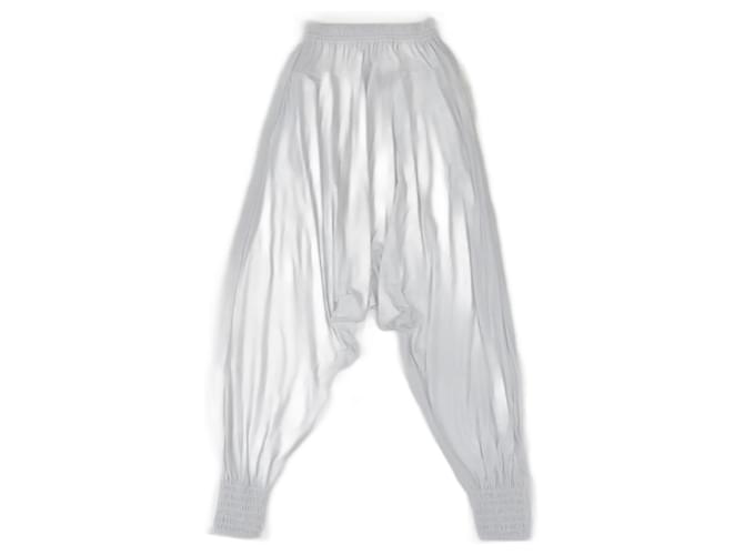 Loewe Pantalones bombachos con globos blancos Sintético  ref.1215006