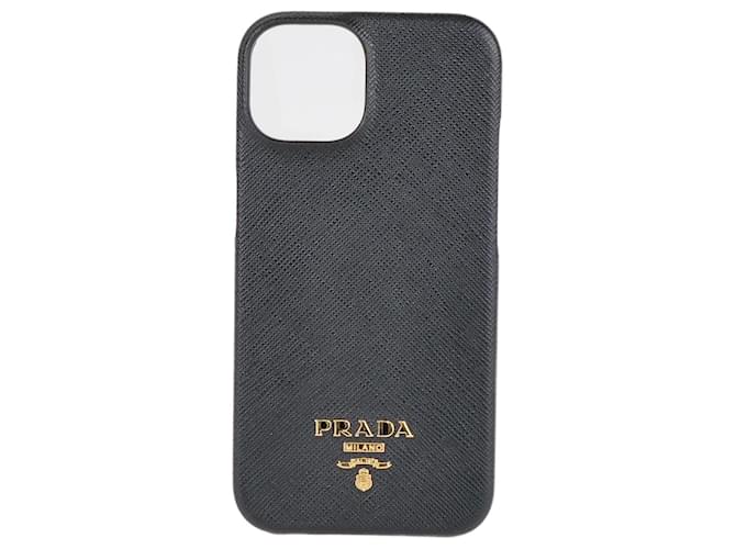 Prada Black iPhone 14 Phone case  ref.1215051