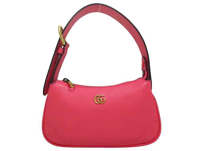 Gucci Aphrodite Pink Leather  ref.1215256