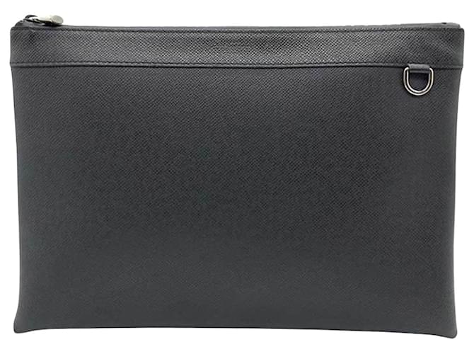 Louis Vuitton Apollo Pochette Black Leather  ref.1215264