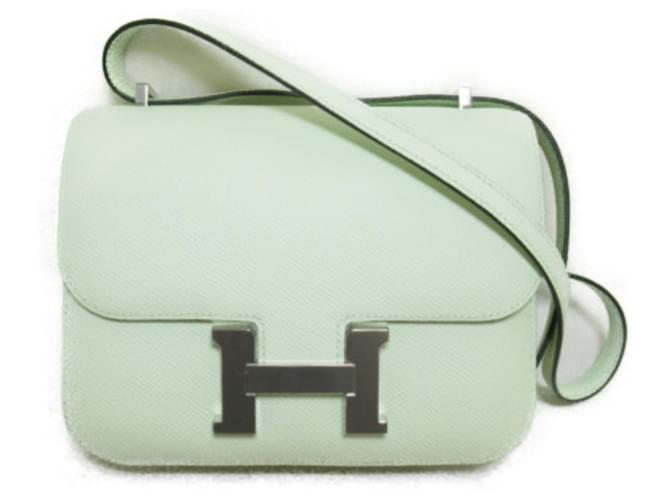 Hermès Hermes constance Verde Cuero  ref.1215277