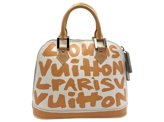Louis Vuitton Alma Cuir Jaune  ref.1215278
