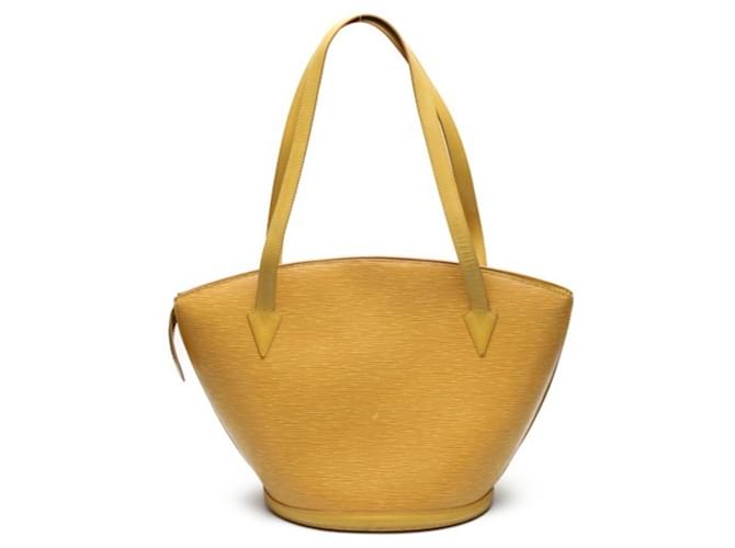 Louis Vuitton Saint Jacques Yellow Leather  ref.1215297