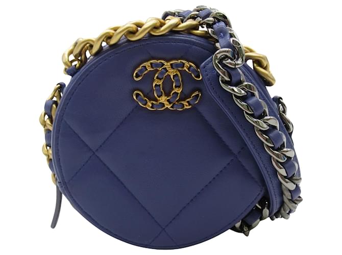 Bolso bandolera Chanel Púrpura Cuero  ref.1215358