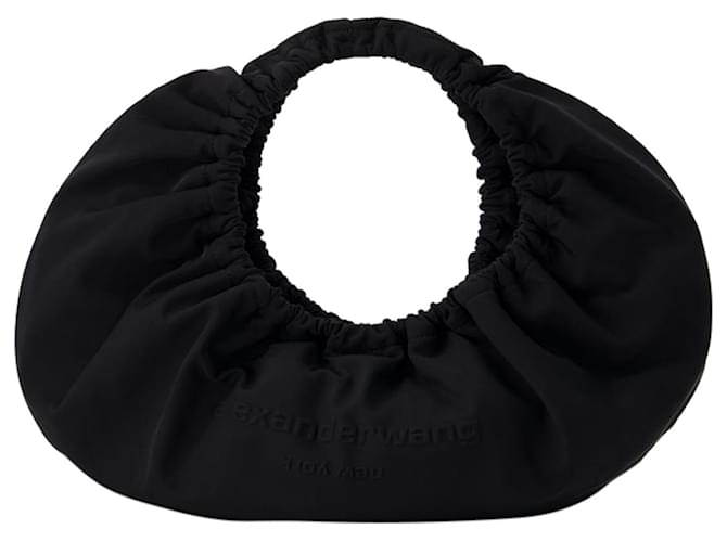 Crescent Medium Shoulder Bag - Alexander Wang - Nylon - Black  ref.1215419
