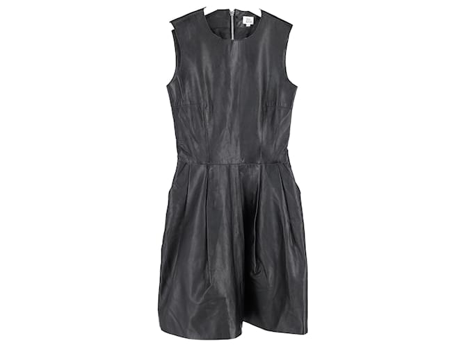 Mini-robe Iris & Ink en cuir noir  ref.1215435