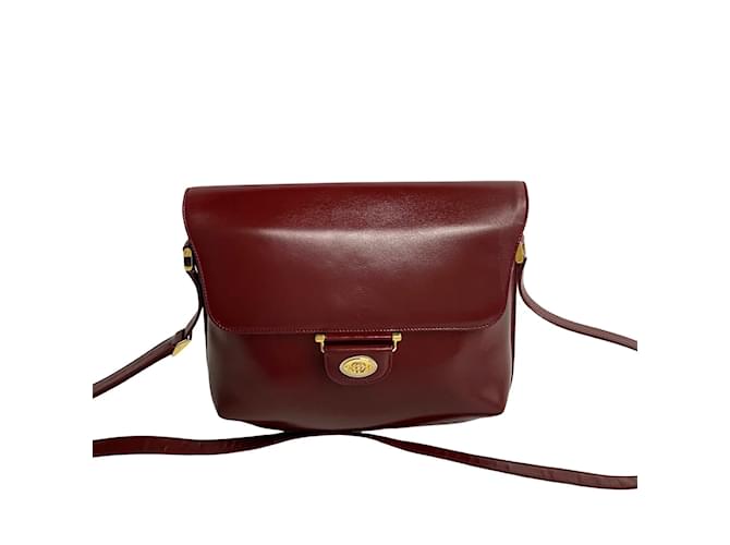 Gucci Leather Crossbody Bag Red Pony-style calfskin  ref.1215483