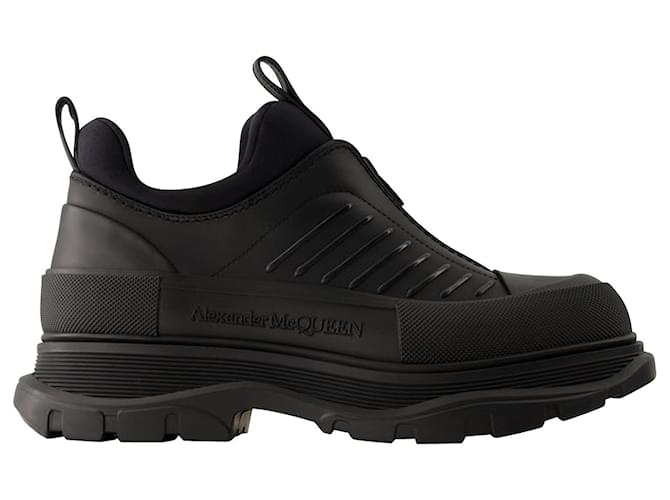 Tread Sneakers - Alexander Mcqueen - Leather - Black  ref.1215516