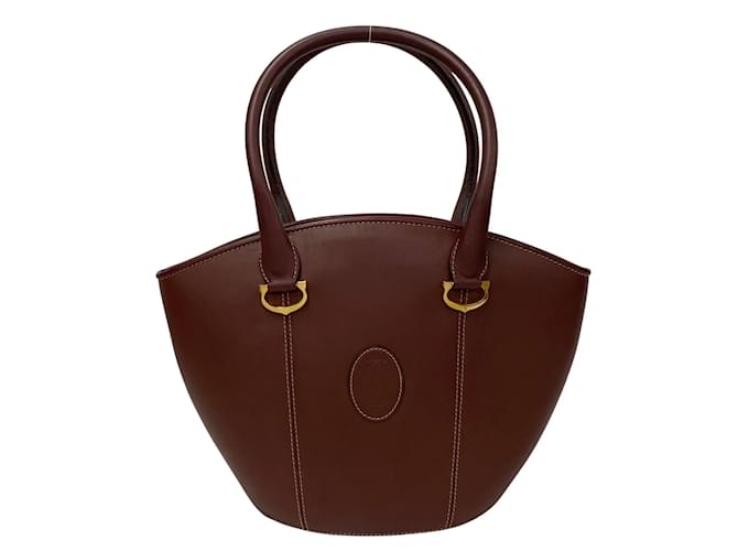 Must de Cartier Leather Tote Bag Pony-style calfskin  ref.1215525
