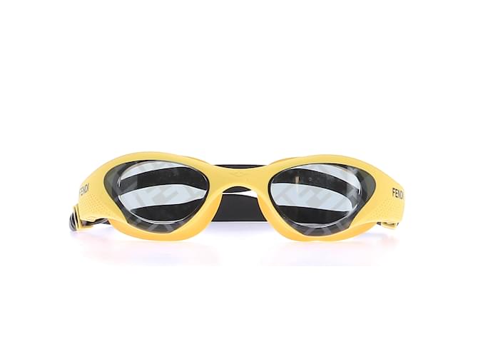Gafas de sol FENDI T.  el plastico Amarillo Plástico  ref.1215567