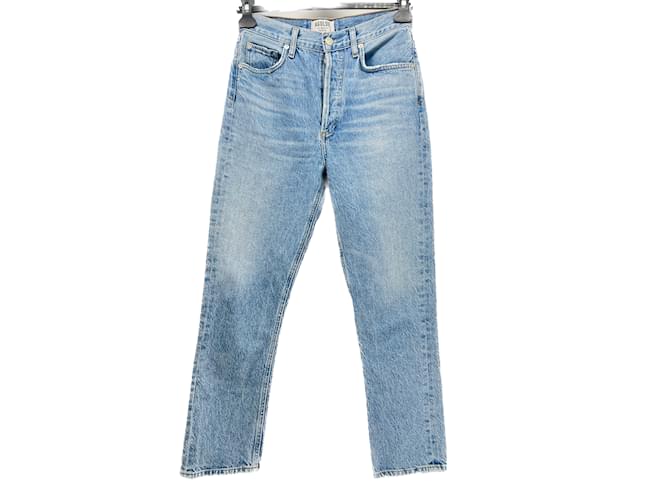Autre Marque AGOLDE Jeans T.US 24 cotton Blu Cotone  ref.1215573