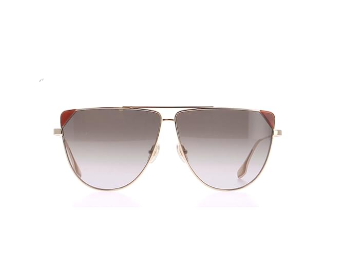 VICTORIA BECKHAM  Sunglasses T.  metal Golden  ref.1215592