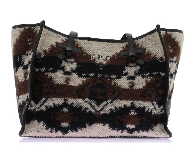 GIANNI CHIARINI Sacs à main T.  Wool Marron