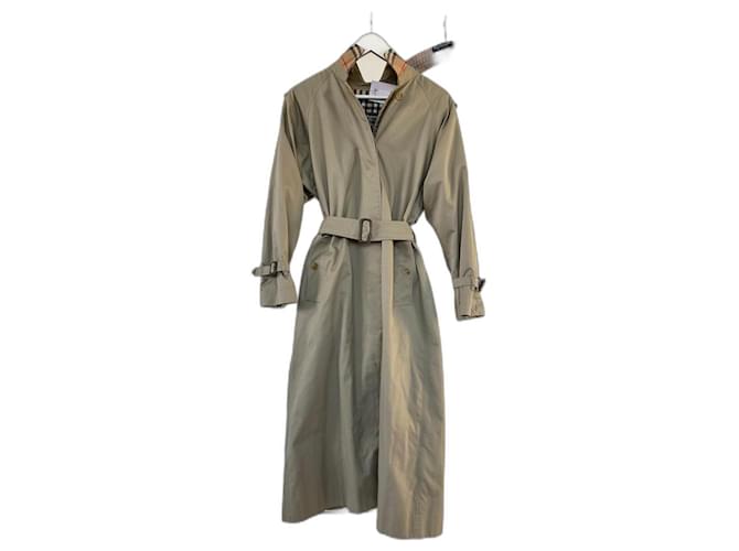 Vintage Burberry “Bradford” model trench coat Beige Khaki Cotton  ref.1215688