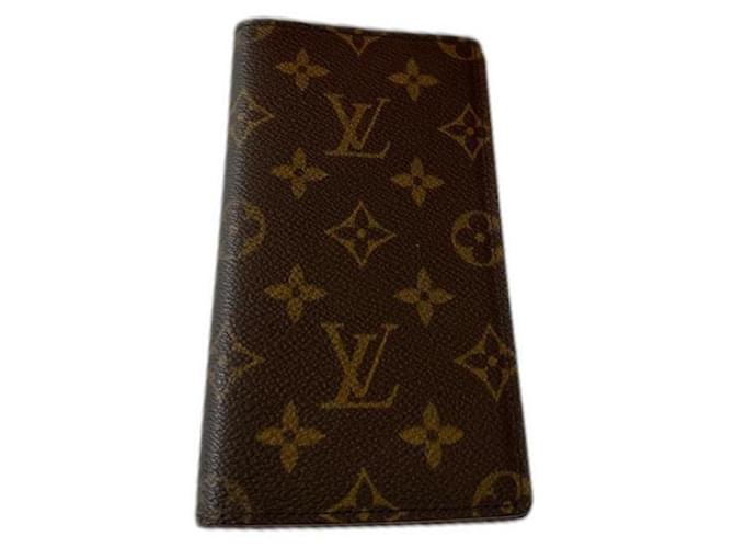Louis Vuitton Monogram Wallet Brown Light brown Dark brown Leather  ref.1215706