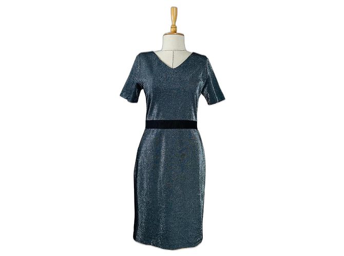 Abito Hugo Boss Grigio in Cotone