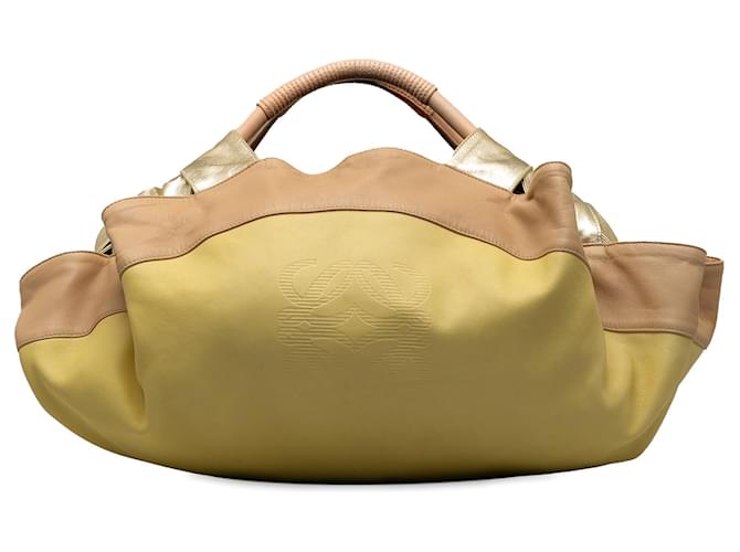 Loewe Yellow Nappa Aire Leather Pony-style calfskin  ref.1215780