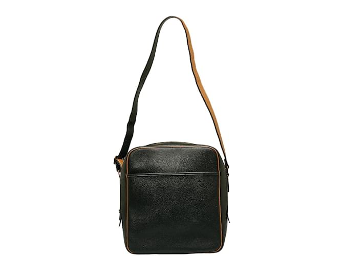 Hermès Victoria Messenger Bag Black Leather  ref.1215808