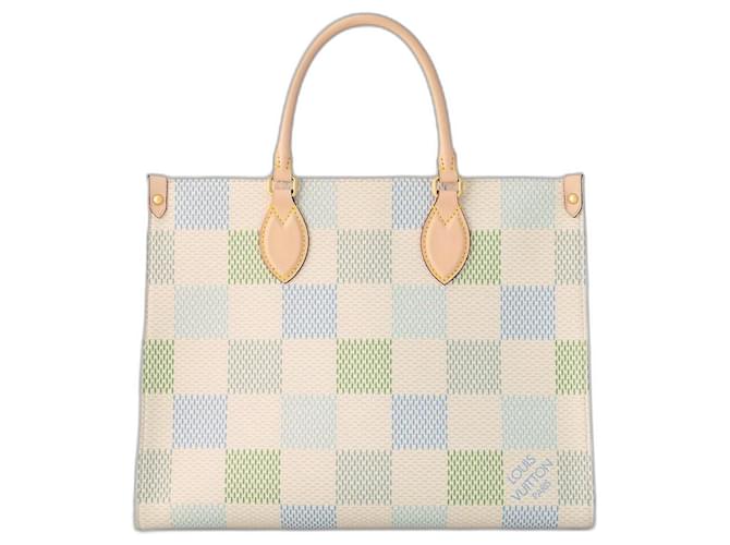 Louis Vuitton LV Onthego MM new Green Cloth  ref.1215888